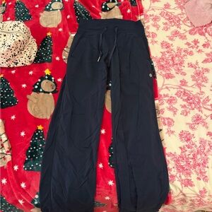 blue lululemon dance pants size 0